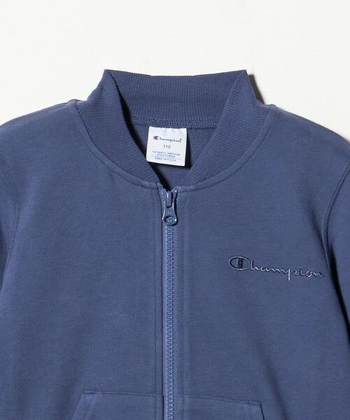 green label relaxing / グリーンレーベル リラクシング カーディガン・ボレロ | ＜Champion＞ジップ スウェット カーディガン / キッズ  110cm-130cm | 詳細11