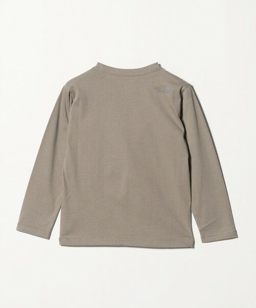 green label relaxing / グリーンレーベル リラクシング カットソー | ＜THE NORTH FACE＞ロングスリーブ スモールスクエア ロゴティー / キッズ  130cm-160cm | 詳細9