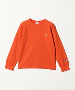 green label relaxing / グリーンレーベル リラクシング カットソー | ＜Champion＞ワッフル ロングスリーブTシャツ / キッズ  140cm-160cm