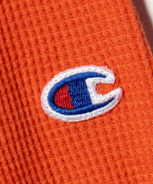 green label relaxing / グリーンレーベル リラクシング カットソー | ＜Champion＞ワッフル ロングスリーブTシャツ / キッズ  140cm-160cm | 詳細14