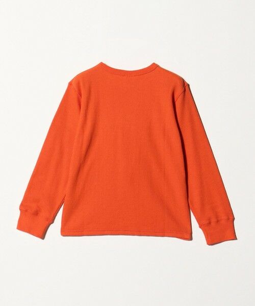 green label relaxing / グリーンレーベル リラクシング カットソー | ＜Champion＞ワッフル ロングスリーブTシャツ / キッズ  140cm-160cm | 詳細10