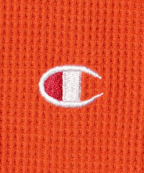 green label relaxing / グリーンレーベル リラクシング カットソー | ＜Champion＞ワッフル ロングスリーブTシャツ / キッズ  140cm-160cm | 詳細13