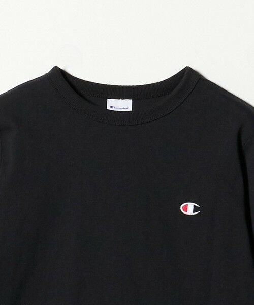 green label relaxing / グリーンレーベル リラクシング カットソー | ＜Champion＞ワンポイント ロングスリーブ / キッズ  140cm-160cm | 詳細2