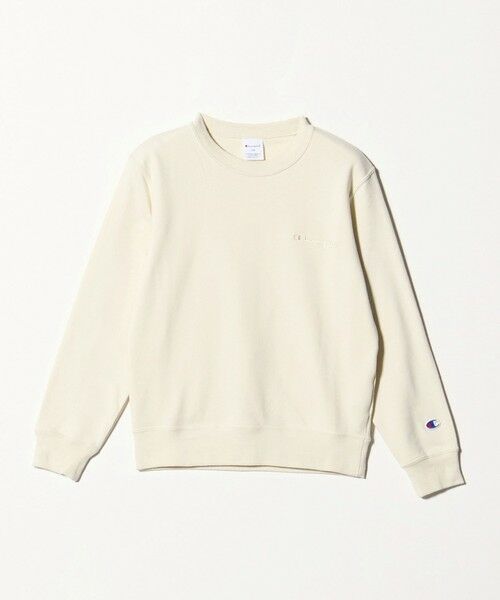 green label relaxing/グリーンレーベル リラクシング <Champion>クルーネック スウェット / トレーナー / キッズ 140cm-160cm OFF WHITE 150cm green label relaxing/グリーンレーベル リラクシング <Champion>クルーネック スウェット / トレーナー / キッズ 140cm-160cm OFF WHITE 150cm