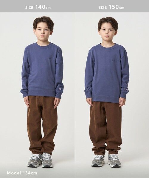 green label relaxing / グリーンレーベル リラクシング スウェット | ＜Champion＞クルーネック スウェット / トレーナー / キッズ  140cm-160cm | 詳細11