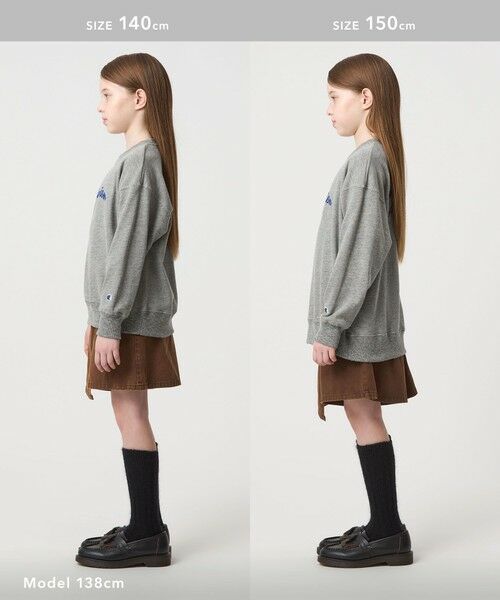 green label relaxing / グリーンレーベル リラクシング スウェット | ＜Champion＞クルーネック スウェット / トレーナー / キッズ  140cm-160cm | 詳細4