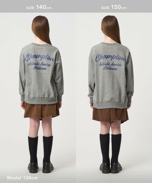 green label relaxing / グリーンレーベル リラクシング スウェット | ＜Champion＞クルーネック スウェット / トレーナー / キッズ  140cm-160cm | 詳細5