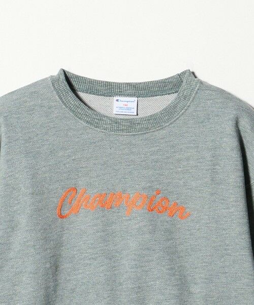 green label relaxing / グリーンレーベル リラクシング スウェット | ＜Champion＞クルーネック スウェット / トレーナー / キッズ  140cm-160cm | 詳細12