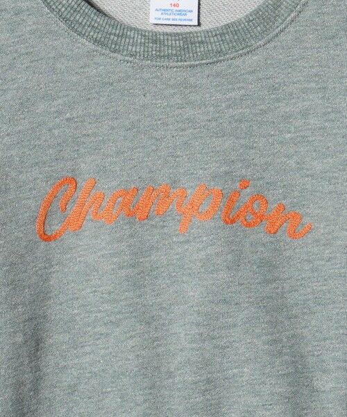 green label relaxing / グリーンレーベル リラクシング スウェット | ＜Champion＞クルーネック スウェット / トレーナー / キッズ  140cm-160cm | 詳細14