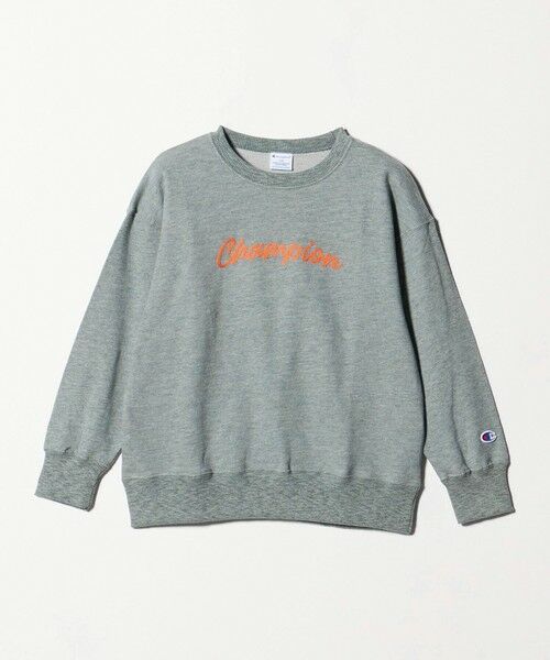 green label relaxing/グリーンレーベル リラクシング <Champion>クルーネック スウェット / トレーナー / キッズ 140cm-160cm OLIVE 150cm green label relaxing/グリーンレーベル リラクシング <Champion>クルーネック スウェット / トレーナー / キッズ 140cm-160cm OLIVE 150cm