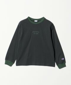 green label relaxing / グリーンレーベル リラクシング カットソー | ＜Champion＞ロングスリーブ Tシャツ  / キッズ  140cm-160cm