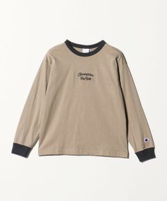 green label relaxing / グリーンレーベル リラクシング カットソー | ＜Champion＞ロングスリーブ Tシャツ  / キッズ  140cm-160cm