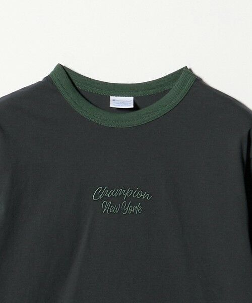 green label relaxing / グリーンレーベル リラクシング カットソー | ＜Champion＞ロングスリーブ Tシャツ  / キッズ  140cm-160cm | 詳細2