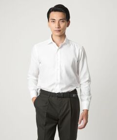 green label relaxing / グリーンレーベル リラクシング シャツ・ブラウス | MADE BY HITOYOSHI フレンチツイル ワイドカラー ドレスシャツ