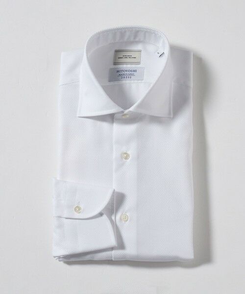 green label relaxing / グリーンレーベル リラクシング シャツ・ブラウス | MADE BY HITOYOSHI フレンチツイル ワイドカラー ドレスシャツ | 詳細6