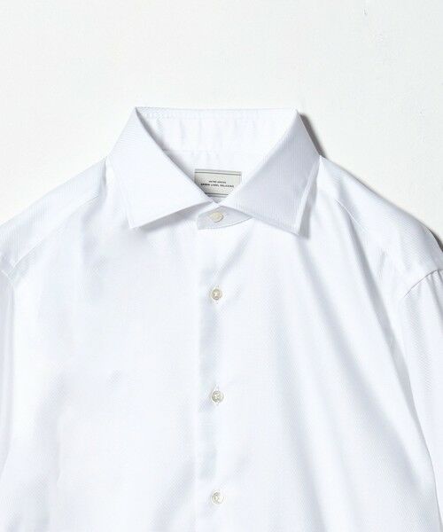 green label relaxing / グリーンレーベル リラクシング シャツ・ブラウス | MADE BY HITOYOSHI フレンチツイル ワイドカラー ドレスシャツ | 詳細9