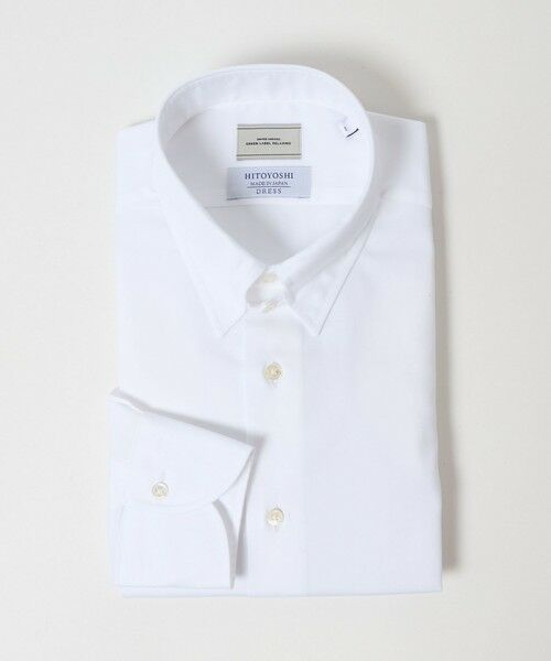 green label relaxing / グリーンレーベル リラクシング シャツ・ブラウス | MADE BY HITOYOSHI タブカラー ドレスシャツ | 詳細6