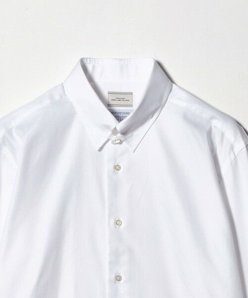 green label relaxing / グリーンレーベル リラクシング シャツ・ブラウス | MADE BY HITOYOSHI タブカラー ドレスシャツ | 詳細9