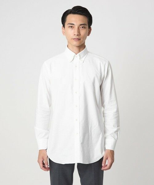 green label relaxing / グリーンレーベル リラクシング シャツ・ブラウス | MADE BY HITOYOSHI ボタンダウンカラー ドレスシャツ | 詳細3