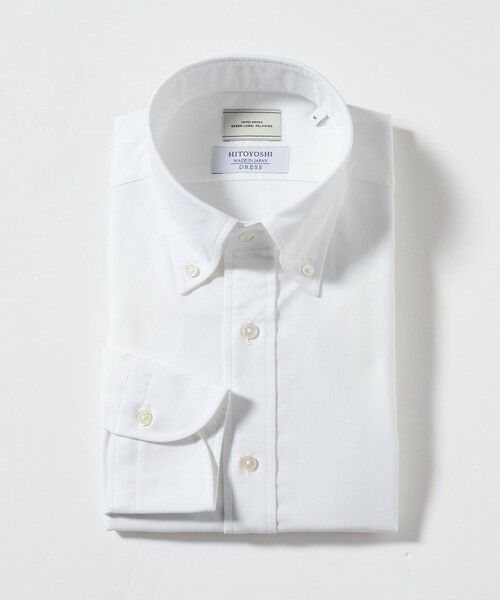 green label relaxing / グリーンレーベル リラクシング シャツ・ブラウス | MADE BY HITOYOSHI ボタンダウンカラー ドレスシャツ | 詳細6