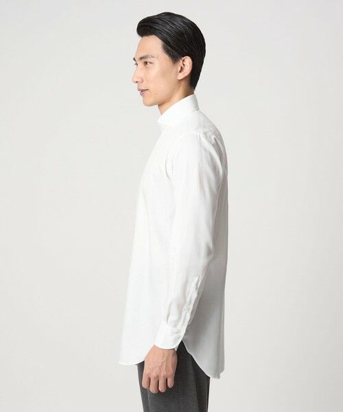 green label relaxing / グリーンレーベル リラクシング シャツ・ブラウス | MADE BY HITOYOSHI カッタウェイカラー ドレスシャツ | 詳細4
