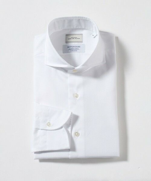 green label relaxing / グリーンレーベル リラクシング シャツ・ブラウス | MADE BY HITOYOSHI カッタウェイカラー ドレスシャツ | 詳細6