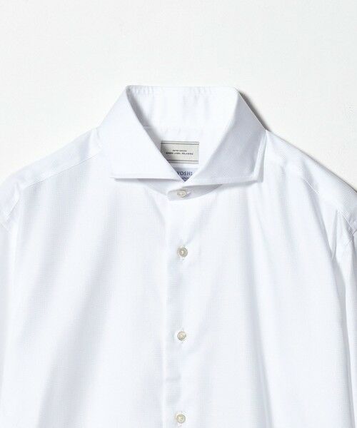 green label relaxing / グリーンレーベル リラクシング シャツ・ブラウス | MADE BY HITOYOSHI カッタウェイカラー ドレスシャツ | 詳細9