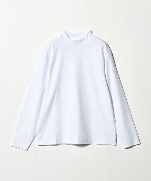 green label relaxing / グリーンレーベル リラクシング カットソー | L/A ポンチ モックネック カットソー -抗菌- | 詳細4