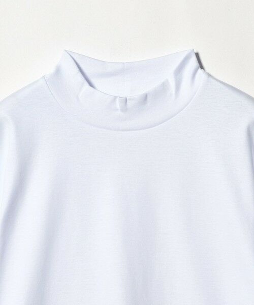 green label relaxing / グリーンレーベル リラクシング カットソー | L/A ポンチ モックネック カットソー -抗菌- | 詳細6