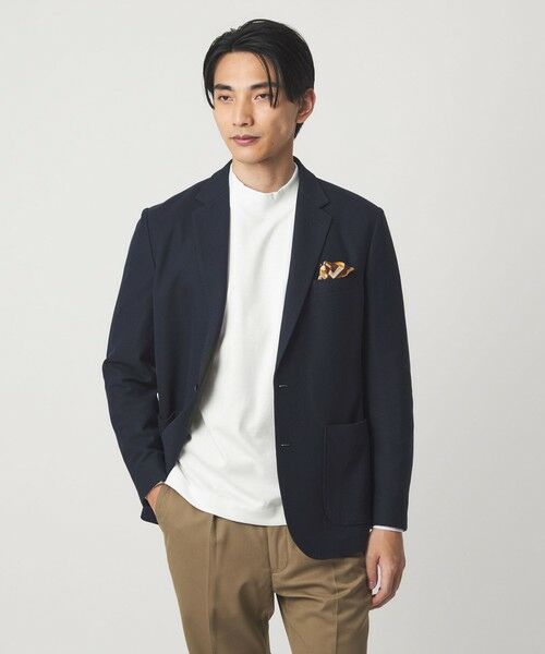 green label relaxing / グリーンレーベル リラクシング カットソー | L/A ポンチ モックネック カットソー -抗菌- | 詳細2