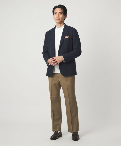 green label relaxing / グリーンレーベル リラクシング カットソー | L/A ポンチ モックネック カットソー -抗菌- | 詳細3