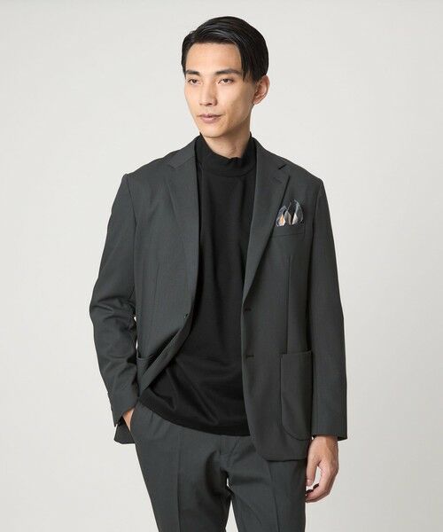 green label relaxing / グリーンレーベル リラクシング カットソー | L/A ポンチ モックネック カットソー -抗菌- | 詳細8