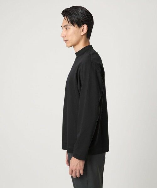 green label relaxing / グリーンレーベル リラクシング カットソー | L/A ポンチ モックネック カットソー -抗菌- | 詳細11