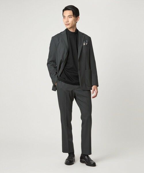 green label relaxing / グリーンレーベル リラクシング カットソー | L/A ポンチ モックネック カットソー -抗菌- | 詳細9