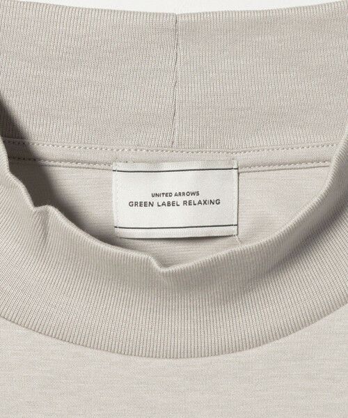green label relaxing / グリーンレーベル リラクシング カットソー | L/A ポンチ モックネック カットソー -抗菌- | 詳細25