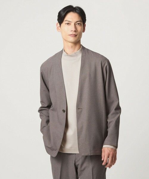 green label relaxing / グリーンレーベル リラクシング カットソー | L/A ポンチ モックネック カットソー -抗菌- | 詳細18