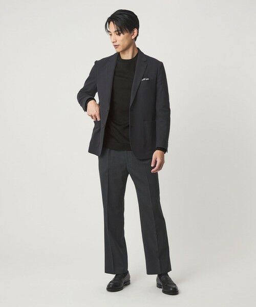 green label relaxing / グリーンレーベル リラクシング カットソー | L/A ポンチ ビズ クルーネック カットソー -抗菌- | 詳細3