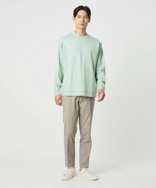 green label relaxing / グリーンレーベル リラクシング カットソー | L/A ポンチ ビズ クルーネック カットソー -抗菌- | 詳細24