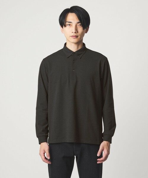green label relaxing / グリーンレーベル リラクシング ポロシャツ | M/DY ボタンダウン 長袖 ポロシャツ | 詳細5