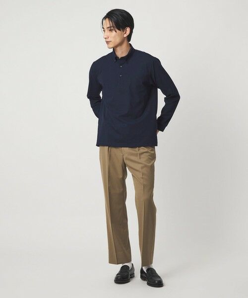 green label relaxing / グリーンレーベル リラクシング ポロシャツ | M/DY ボタンダウン 長袖 ポロシャツ | 詳細12