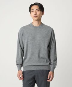 green label relaxing / グリーンレーベル リラクシング ニット・セーター | Super 120's ハイゲージ クルーネック ニット