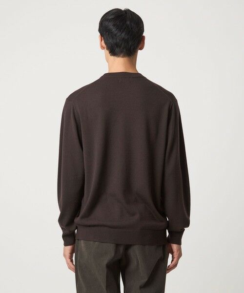 green label relaxing / グリーンレーベル リラクシング ニット・セーター | Super 120's ハイゲージ クルーネック ニット | 詳細18