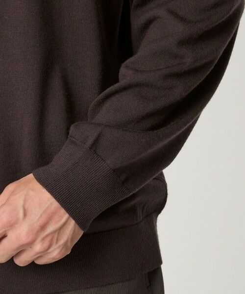 green label relaxing / グリーンレーベル リラクシング ニット・セーター | Super 120's ハイゲージ クルーネック ニット | 詳細20