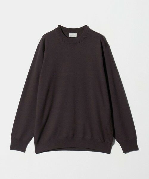 green label relaxing / グリーンレーベル リラクシング ニット・セーター | Super 120's ハイゲージ クルーネック ニット | 詳細23