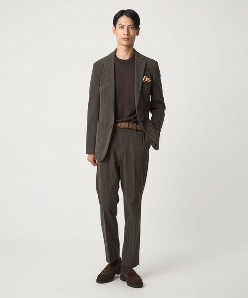 green label relaxing / グリーンレーベル リラクシング ニット・セーター | Super 120's ハイゲージ クルーネック ニット | 詳細15