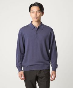 green label relaxing / グリーンレーベル リラクシング ニット・セーター | Super 120's ハイゲージ ニット ポロシャツ