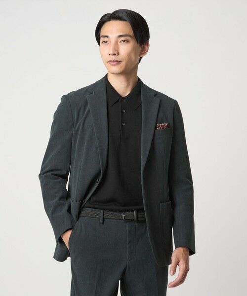 green label relaxing / グリーンレーベル リラクシング ニット・セーター | Super 120's ハイゲージ ニット ポロシャツ | 詳細2