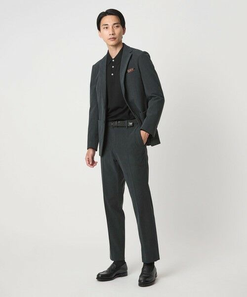 green label relaxing / グリーンレーベル リラクシング ニット・セーター | Super 120's ハイゲージ ニット ポロシャツ | 詳細3