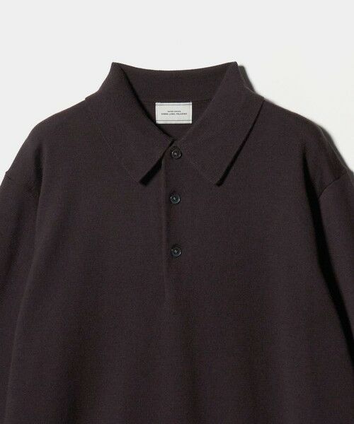 green label relaxing / グリーンレーベル リラクシング ニット・セーター | Super 120's ハイゲージ ニット ポロシャツ | 詳細14