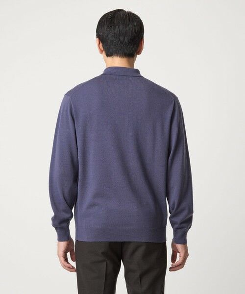 green label relaxing / グリーンレーベル リラクシング ニット・セーター | Super 120's ハイゲージ ニット ポロシャツ | 詳細22